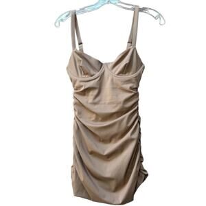 Skims‎ Swim | Nwt Skims Sculpting Swim Ruched Size XS Skirted